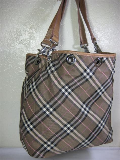 burberry blue label tote bag|burberry tote bags for women.